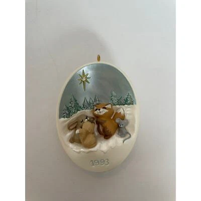 Hallmark 纪念品装饰品 神奇森林之星动物 1993 — 第 1/4 张图片