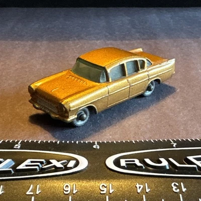 1958 Matchbox Moko Lesney No. 22 VAUXHALL CRESTA Gray Wheels HTF - Image 1 of 4