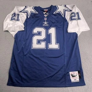 Deion Sanders Jersey Mens 3XL NFL Football 21 Throwback Mitchell & Ness Cowboys - Picture 1 of 19
