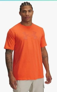 Under Armour Men's Reflective Big Logo T-Shirt Top Size L  - Picture 1 of 4