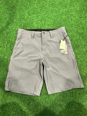 BNWT Volcom Stretch Hybrid Shorts Mens 28 Grey Chino Surf Skate Casual A3201908  - Image 1 of 4