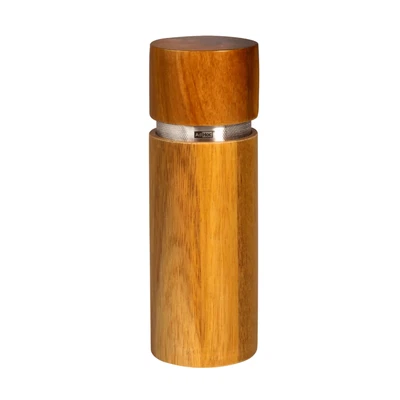 AdHoc Pfeffer- oder Salzmühle Profi, 19 cm, Akazie / Edelstahl - Bild 1 von 4