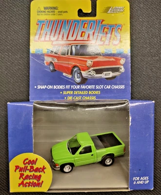 Johnny Lightning ThunderJet Dodge Ram Truck GR Pull Back Car HO Scale NEW PM2-15 - Image 1 of 2