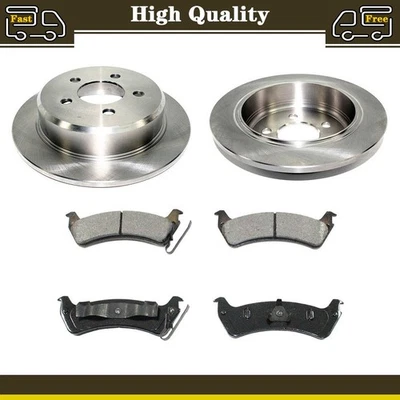 Pastillas de freno y rotores de disco trasero para Jeep Grand Cherokee 1994 Foto 1 de 4