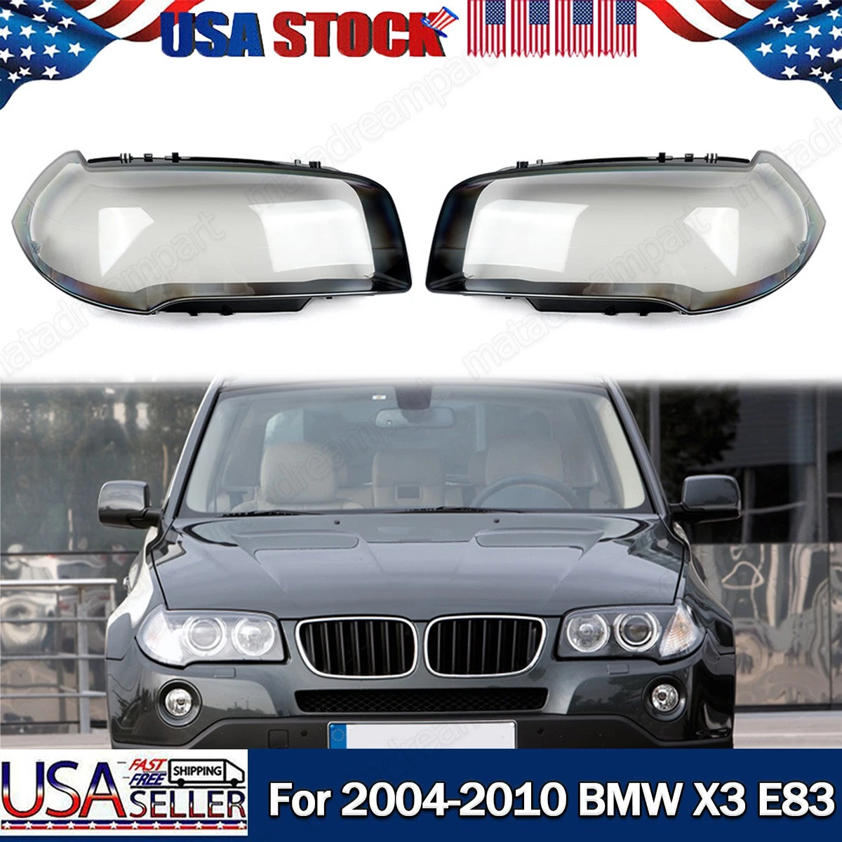 Faro Izquierdo BMW X3 E83 04-06 Halógeno