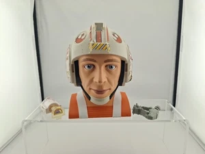 Star Wars Micro Machines Luke Skywalker Head Hoth Juego 1996 Galoob - Imagen 1 de 5