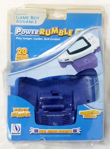 GBA Game Boy Advance Power Rumble FX w Built-in Speakers 3-in-1 Enhancer PURPLE. - Picture 1 of 2