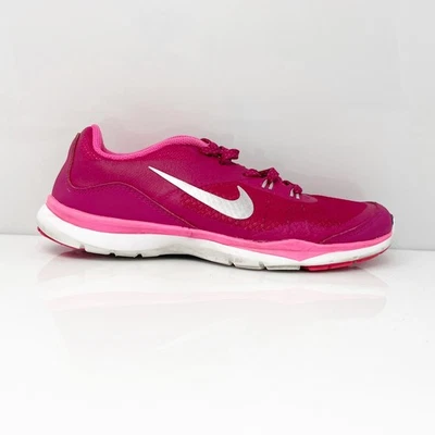 Nike Womens Flex Trainer 5 724858-603 Pink Running Shoes Sneakers Size 5.5  - Image 1 of 4