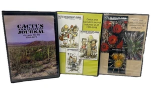 Cactus and Succulent Journal 3 DVD Set in PDF Format - Picture 1 of 4
