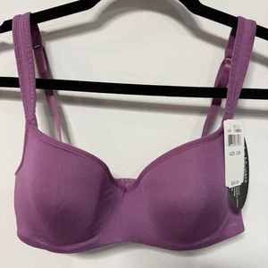 Neu mit Etikett Le Mystere L'Image Tisha vollbusiger T-Shirt-BH pink Größe 32B Einzelhandel 58 $ - Bild 1 von 10