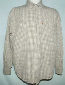 Camicia LEVI'S LEVIS arancione linguetta bottoni davanti WESTERN modello check stile uomo XL - Foto 1 di 10