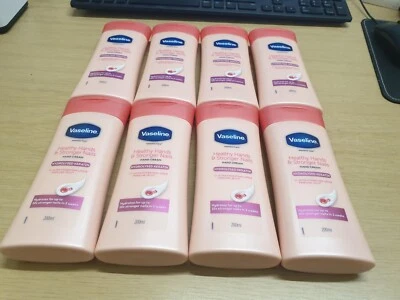 Vaseline Intensive Care Healthy Hands & Stronger Nail Cream 200ml X8 JUST £20.79