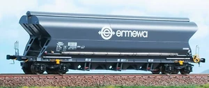 NME 514690 Ermewa Tagnpps 101m³ livrea grigio scuro luci di coda DB - Imagen 1 de 1