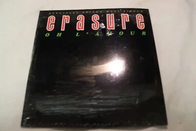 ERASURE "OH L'AMOUR" SYNTH POP 12" VINYL SINGLE 1986 SIRE RECORDS - Image 1 of 4