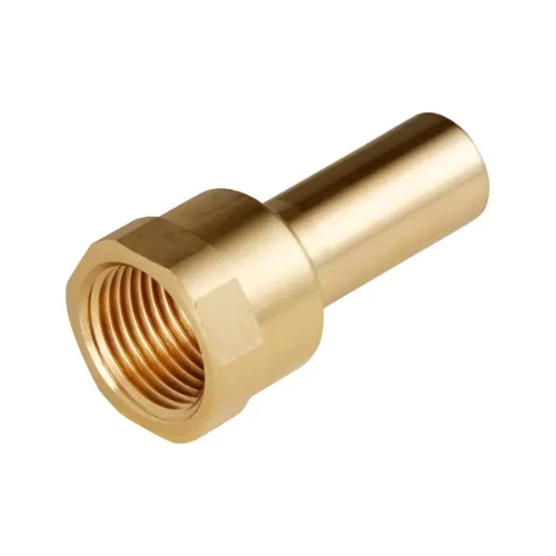 John Guest Speedfit Female Stem Adaptor Brass 15mm x 1/2" inch BSPT - MM501514N