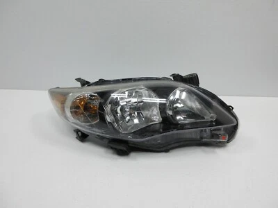 Faro halógeno delantero derecho del lado del pasajero Toyota Corolla 2011 2012 2013 OEM Foto 1 de 4