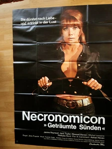 JESS FRANCO - SUCCUBUS - scarce German 4-sheet poster 1968 JANINE REYNAUD - Picture 1 of 2
