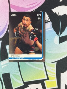 Alejandro Perez 2019 Topps Chrome UFC Rookie Card #42