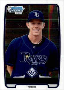 2012 Bowman Chrome Prospects Chris Rearick Tampa Bay Rays #BCP57