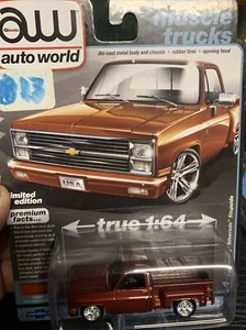 Auto World 1983 Chevy Silverado Stepside - Picture 1 of 5