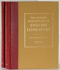 Oxford Chronologie der englischen Literatur 2-Bände Set Michael Cox 2002 erste Aufl. - Bild 1 von 1