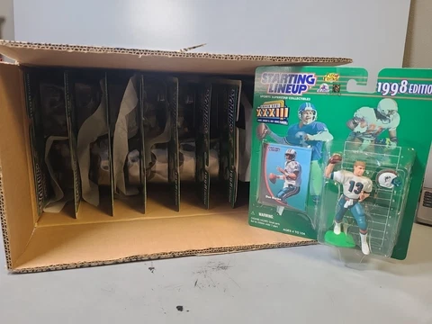 (1998) Starting Lineup Super Bowl XXXIII Dan Marino Miami Dolphins Lot of 16 Cover