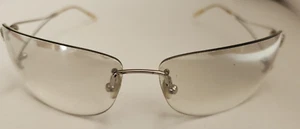 Vintage Versace N54 C26M/535 Sonnenbrille graue Gläser Farbtöne silbernes Gestell - Bild 1 von 12