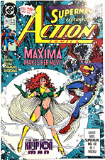 SUPERMAN ACTION COMICS #651 CVR A GEORGE PEREZ 1990 DC COMICS NM-