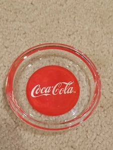 VINTAGE COCA COLA DISH TRINKET CHANGE BOWL 3.75" - Picture 1 of 3