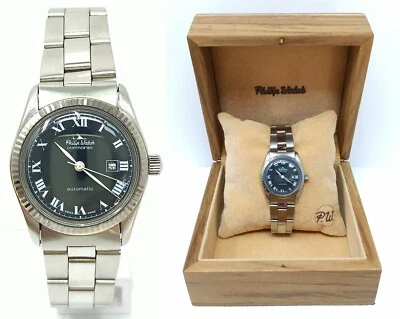 Orologio Philip Watch cormoran automatic swiss made watch vintage stainless stee - Immagine 1 di 4