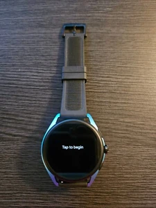 Emporio Armani Matteo Smartwatch 3 Black & Blue Rubber Band ART5024 READ (AA) - Zdjęcie 1 z 6