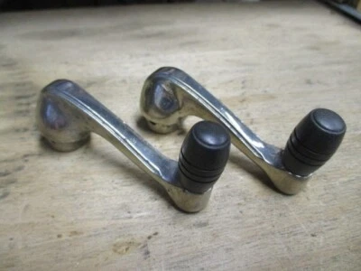 Manivela ventana ala Ford Lincoln vintage perillas negras (par) Foto 1 de 4