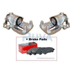 Fits Audi 80 1991-1996 Ruva Rear Brake Calipers + Pads 8A0615423X 8A0615423 - Picture 1 of 1