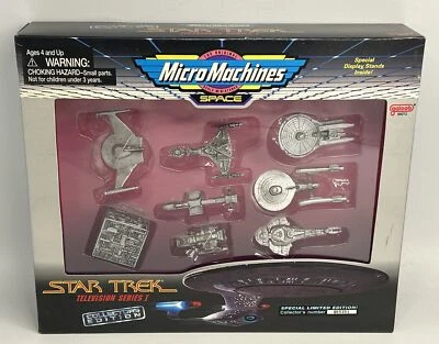 Micro Machines Star Trek Serie de TV I Edición Coleccionista #065351 1995 Galoob Nuevo Foto 1 de 4