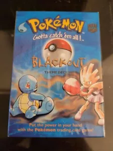 Pokemon Theme Deck "Blackout" SHADOWLESS / Half-Sealed English RARE perfect - Bild 1 von 10