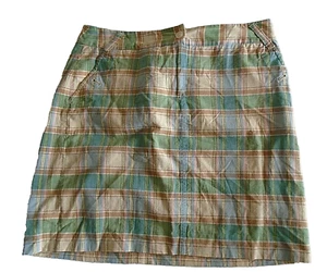 Brooks Brothers "346" Plaid Skirt Golf Tennis Women's Size 4 Multicolor - Picture 1 of 4