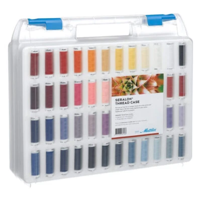 Amann Mettler Nähfadenkoffer Seralon Nr.100 Qualitäts Nähgarn für Nähmaschinen - Bild 1 von 4