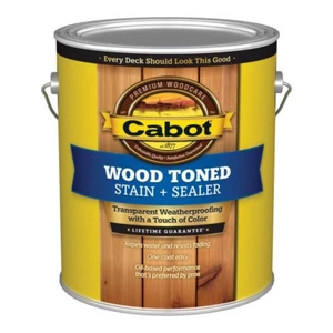 NEW CABOT  Wood Toned Stain + Sealer, Heartwood 1 GALLON FREE SHIPPING - Picture 1 of 1