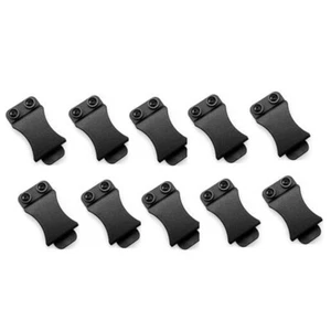 10PCS/LOT Clips for 1.5 inch Belts for Kydex Belt Clip Loop with Screw Fits A - Picture 1 of 6