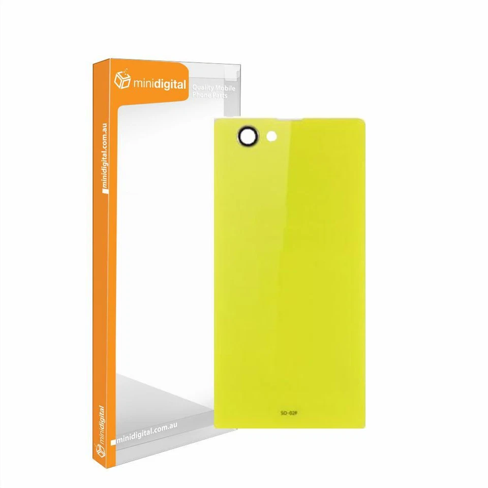 Back cover for Sony Z1 Compact Yellow - Bild 1 von 1