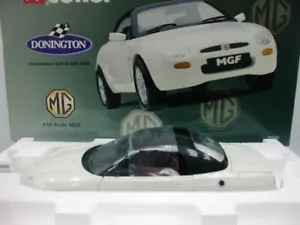 WOW EXTREMELY RARE MGF MkI Roadster Hard Top RHD 1.8 Pearl White 1:18 Corgi-AA - Picture 1 of 5