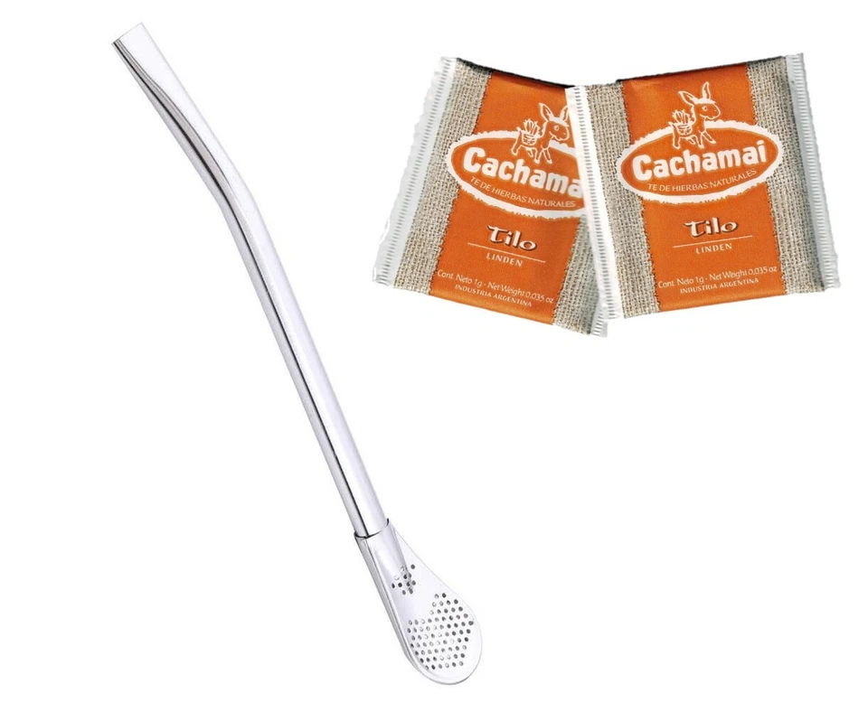 Bombilla Filter Straw Use To drink Yerba Mate Tea 6 Colors to Choose From - Image 1 of 1