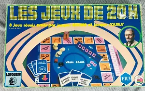 Les Jeux de 20 H Ancien jeu de société ORLI Jouet années 70/80 Larousse famille - Imagen 1 de 14