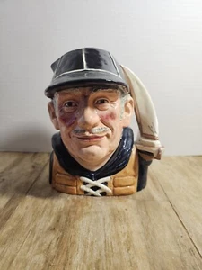 Royal Doulton Large Character Toby Jug Mug 1970 The Yachtsman D6622 - Picture 1 of 5