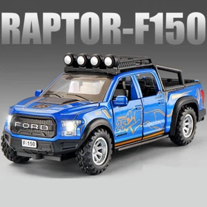 1:32 Ford Raptor F150 Aleación Pickup Coche Modelo Diecast Metal Juguete Vehículo Todoterreno - Imagen 1 de 16