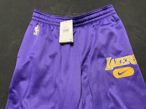 BRAND NEW NIKE Los Angeles Lakers Dri-Fit Warm-up Pants YOUTH XL with Tags Cover