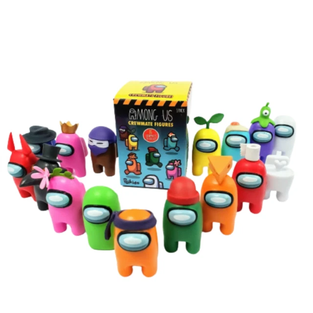 Among US Crewmate Figures X2 Series 1 Green Orange RARE Fast DISPATCH Post