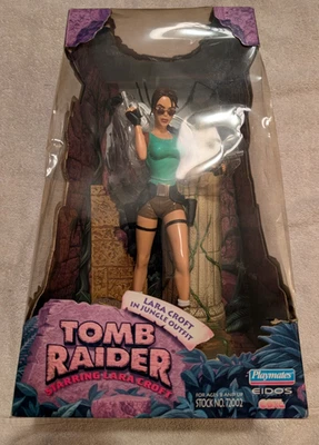NEW Playmates Tomb Raider Lara Croft in Jungle Outfit Action Figure 72002 - Image 1 of 4
