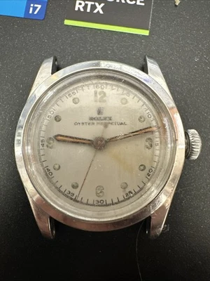 Reloj pulsera Rolex 4220 Oyster Speedking vintage de cuerda manual para hombre para reparación Foto 1 de 4