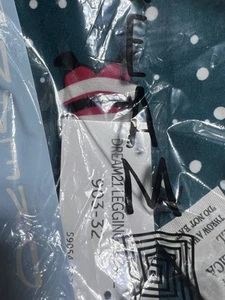 NWT LuLaRoe Kids L/XL (8-14) Multi Color Santa Holiday Leggings - Picture 1 of 2